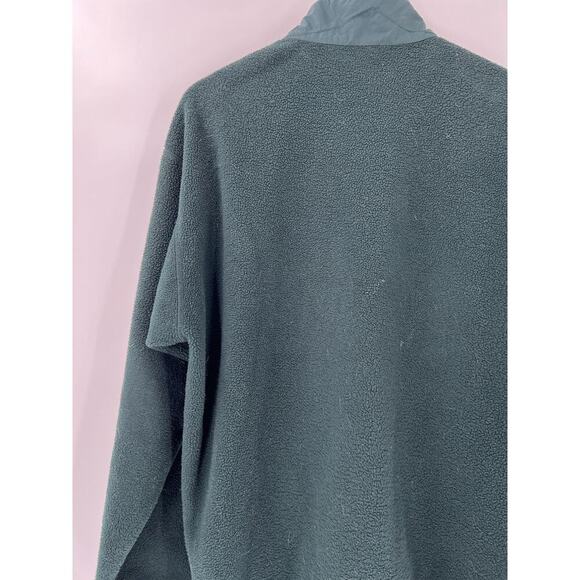 Vintage Patagonia Synchilla Jacket Womens Large Green Fleece Fall 1998 Full Zip - Picture 10 of 16